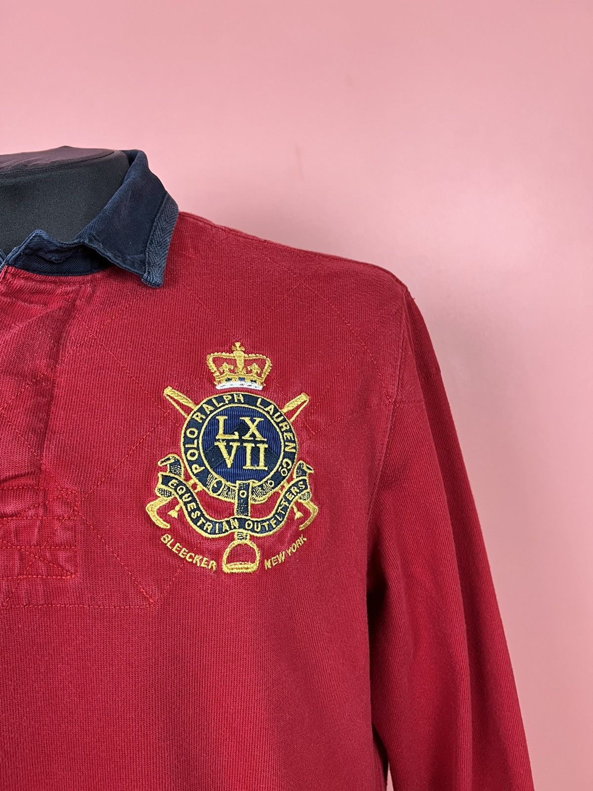 Polo Ralph Lauren Polo Ralph Lauren rugby shirt tee polo New York Size US L / EU 52-54 / 3 - 4 Thumbnail