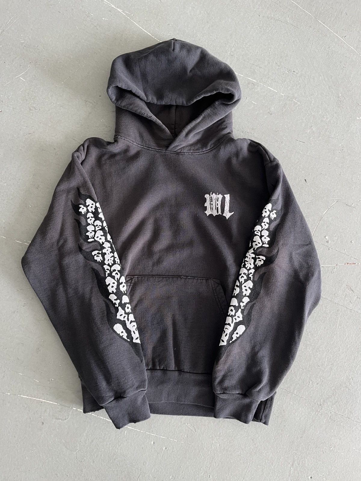 Warren Lotas Warren Lotas Skull Flame Hoodie (unisex) Size US S / EU 44-46 / 1 - 14 Thumbnail