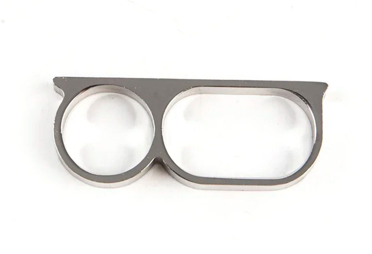 Vintage Hyperbole Double Knuckle Ring Size ONE SIZE - 3 Thumbnail
