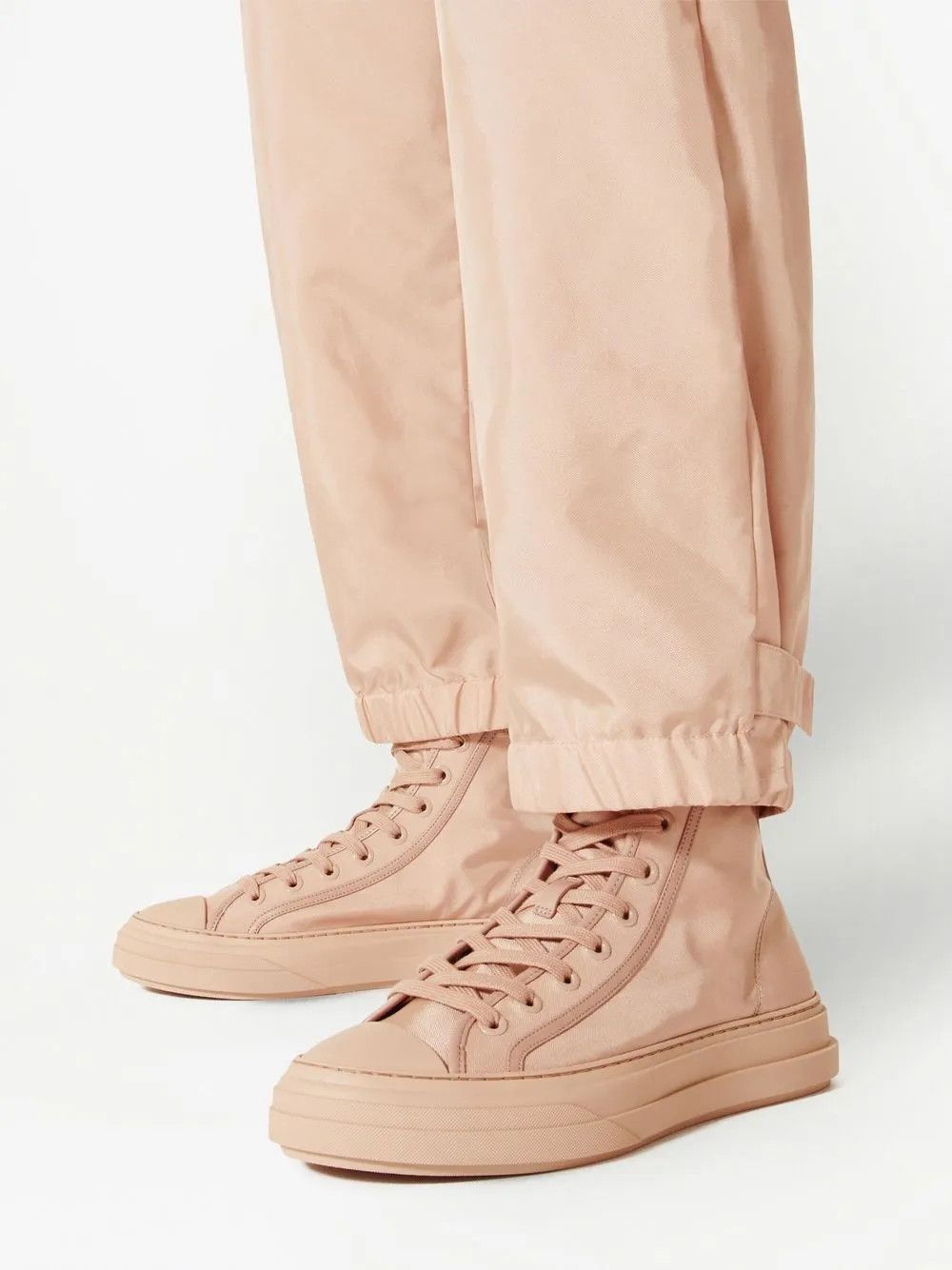 Valentino o1y0525 Hi-Top Sneakers in Light Pink Size US 9 / EU 42 - 6 Thumbnail