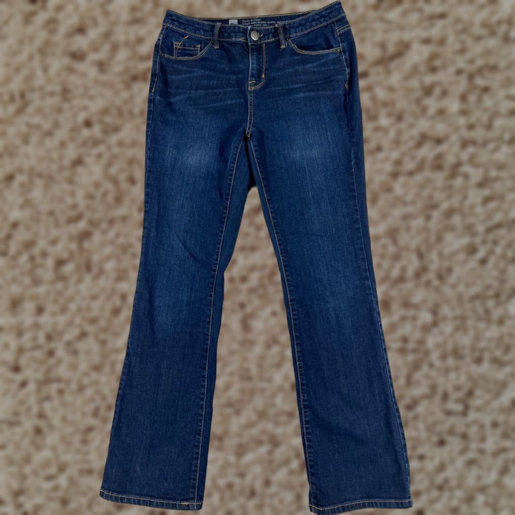 Mossimo Mossimo Jeans Women 6 Blue Denim Bootcut 29x30 Mid Rise 5-Pocket Cotton Blend Stretch Regular Color Blue Brand Mossimo Jeans Womens Jeans Bootcut 90s? Size 28" / US 6 / IT 42 - 1 Thumbnail