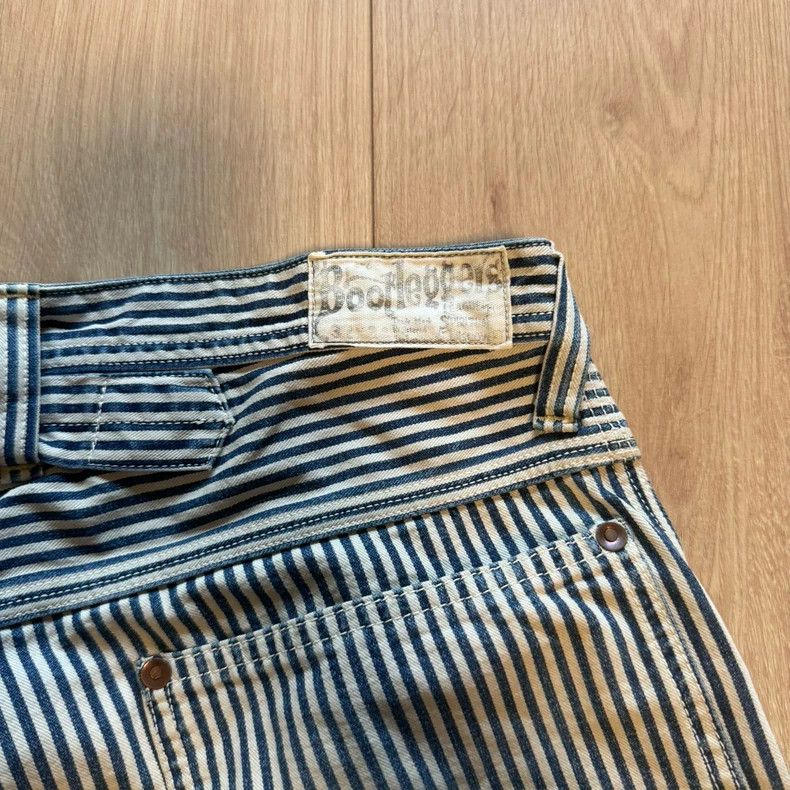 Freewheelers FREEWHEELERS Workwear trousers, striped, non-down, Avatar, Size US 34 / EU 50 - 5 Thumbnail