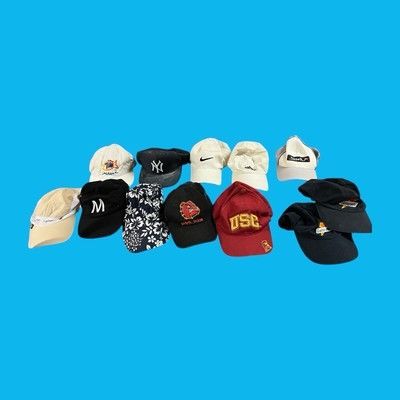 Nike Cheap Baseball Hats! 12 hats like Nike, USC, NY, Adidas Size ONE SIZE - 2 Thumbnail