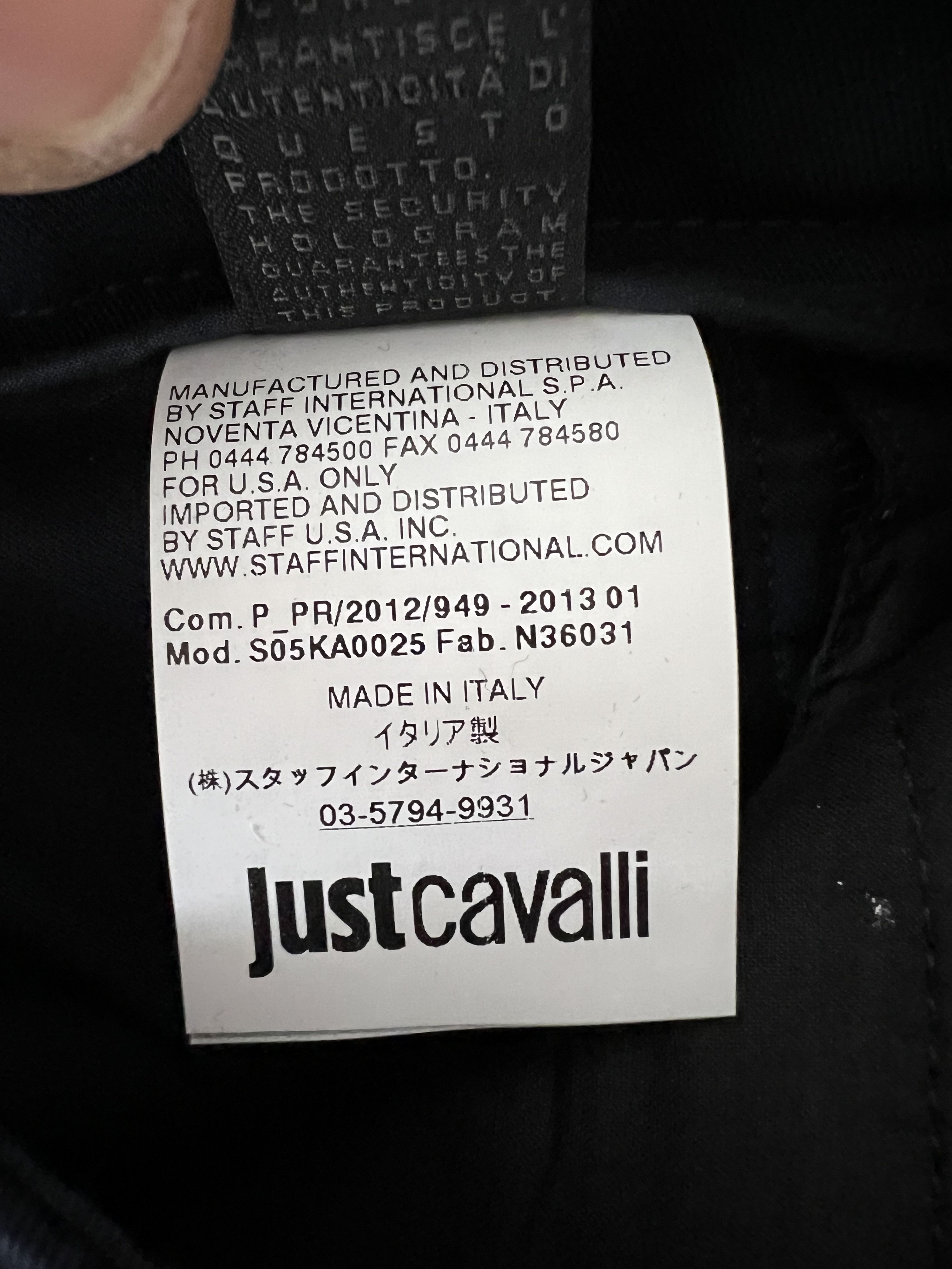Roberto Cavalli S/S 2013 Just Cavalli Belted Button Pants Size 25" / US 0 / IT 36 - 9 Thumbnail