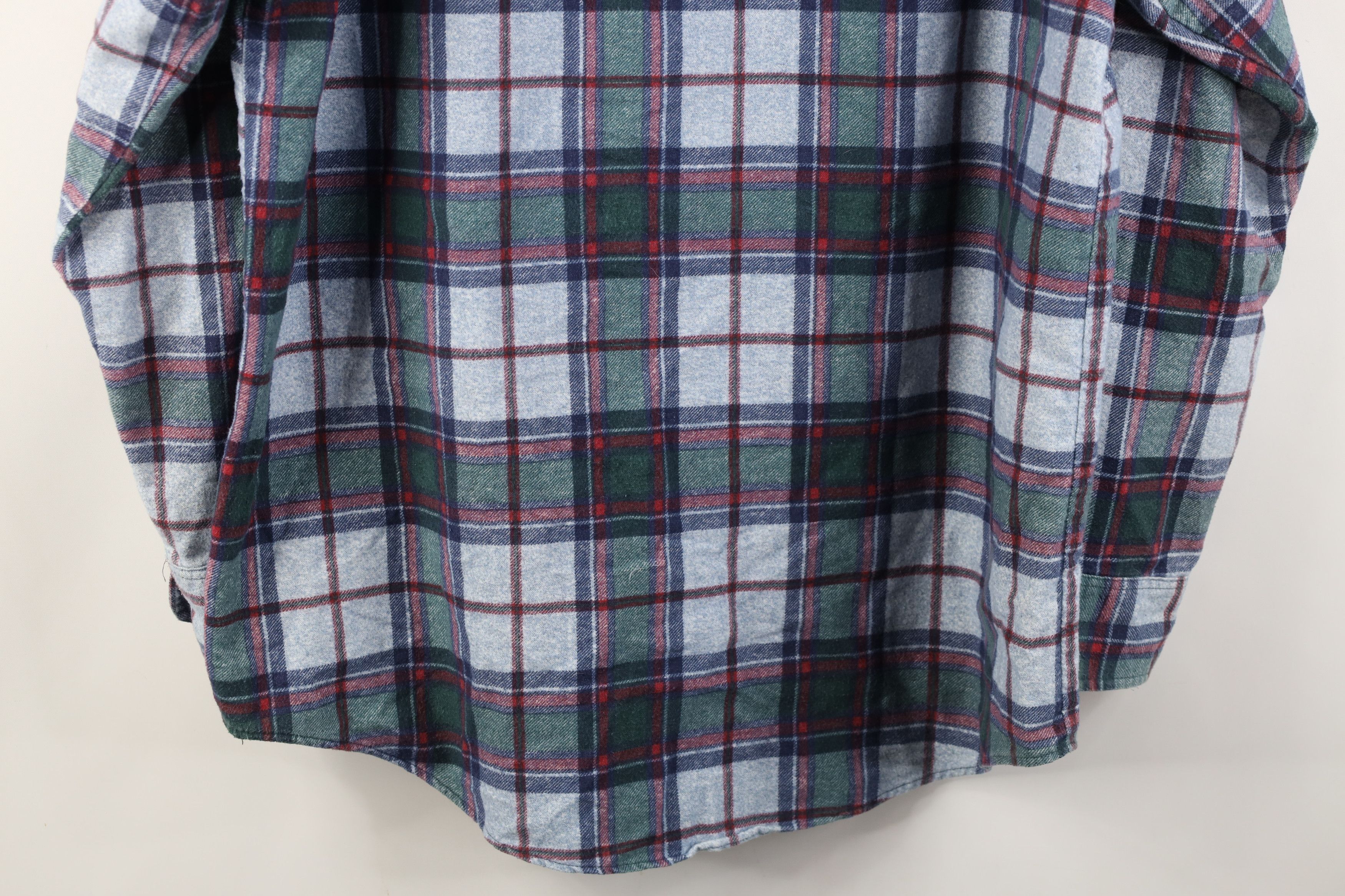Vintage Vintage 90s Streetwear Collared Button Shirt Plaid USA Size US L / EU 52-54 / 3 - 11 Thumbnail