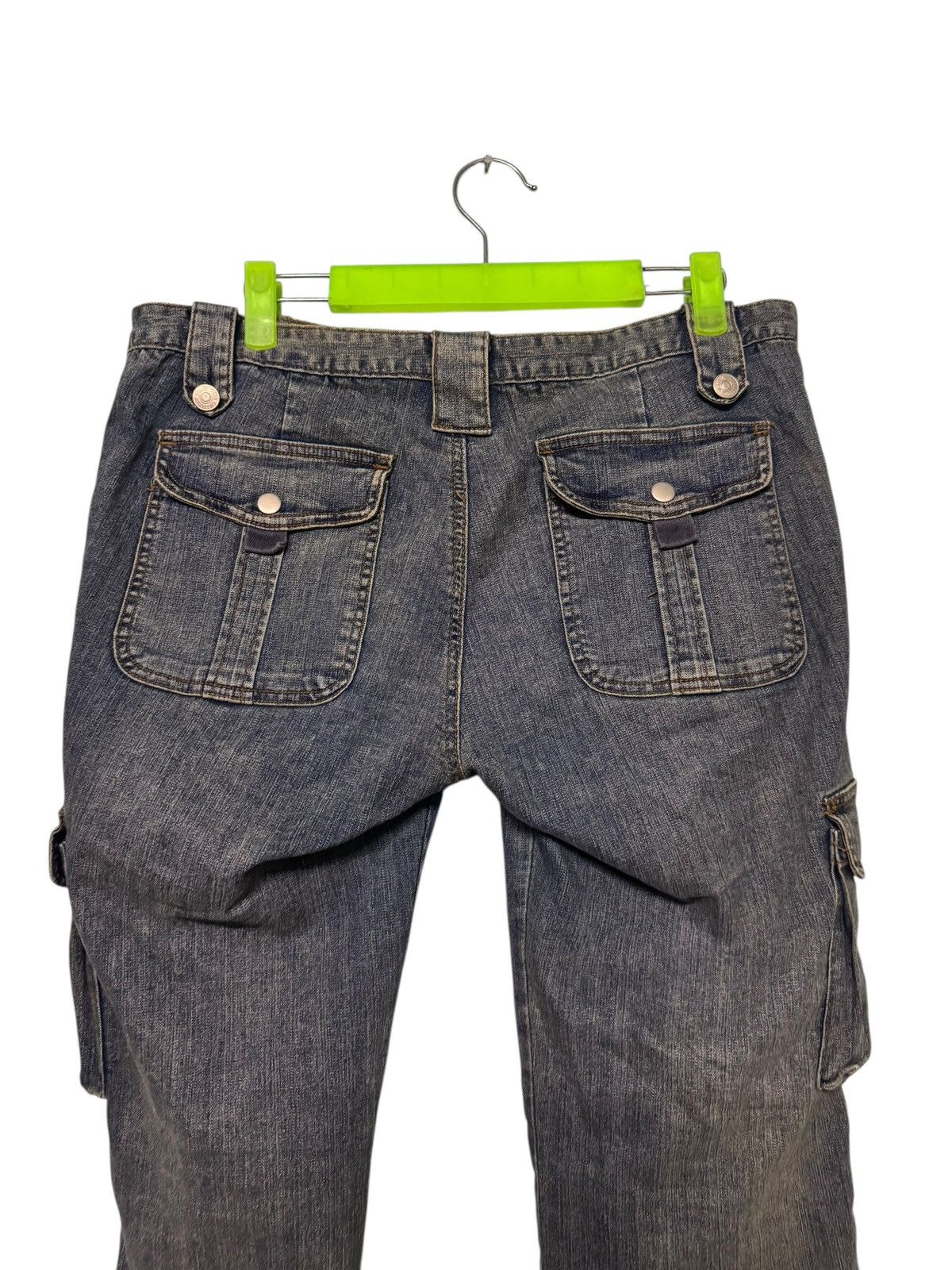 If Six Was Nine PUNK DESIGN FLARE MULTIPOCKET BONDAGE LGB STYLE VERY RARE Size US 34 / EU 50 - 13 Thumbnail