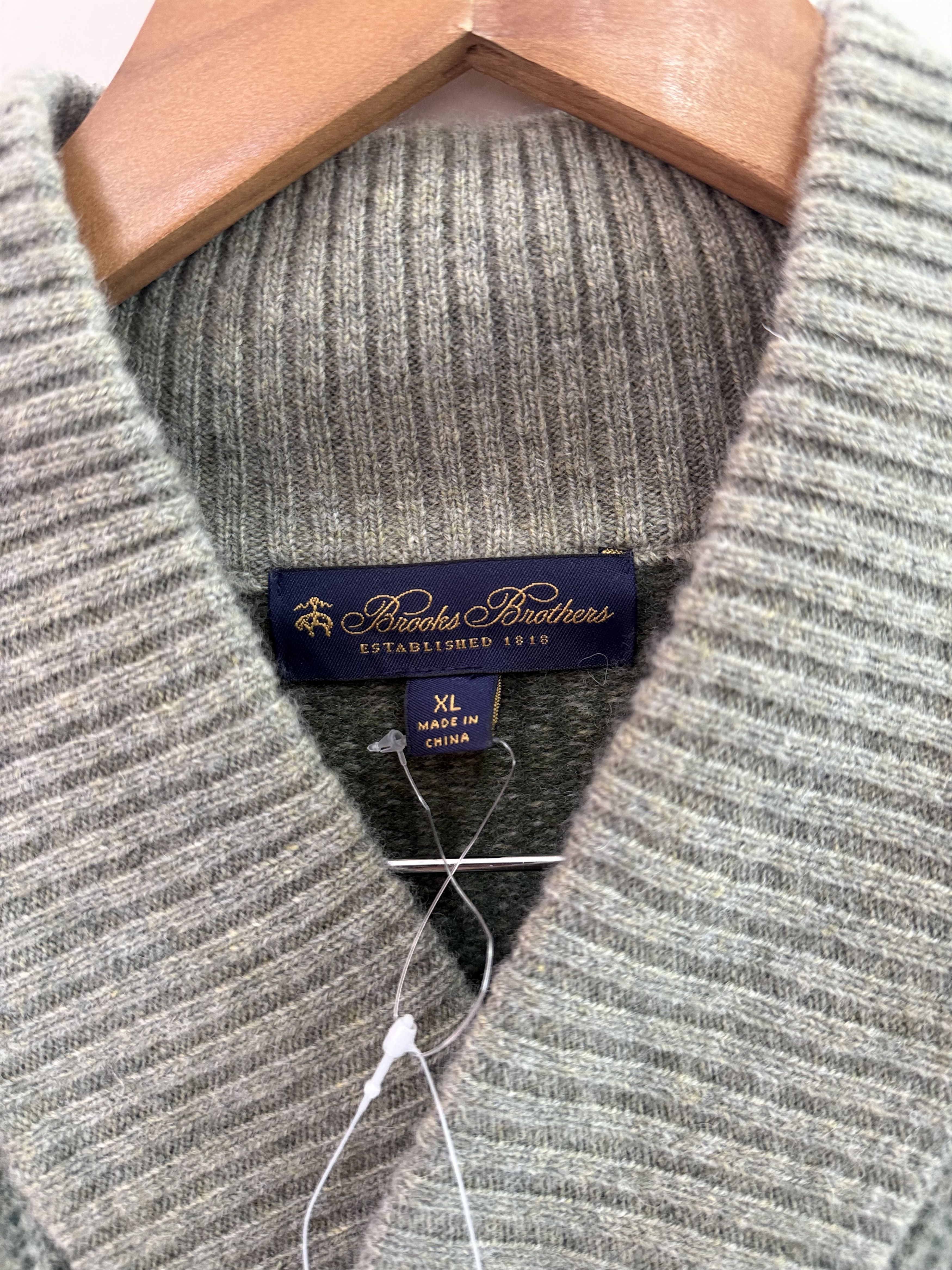 Brooks Brothers Brooks Brothers - Military Sweater Size US XL / EU 56 / 4 - 7 Thumbnail