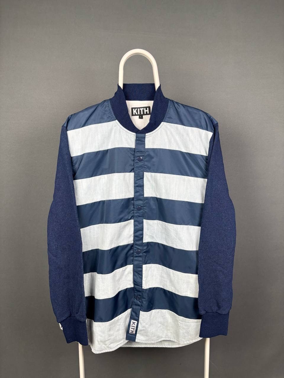 KITH Bomber Jacket Blue Navy Bombers