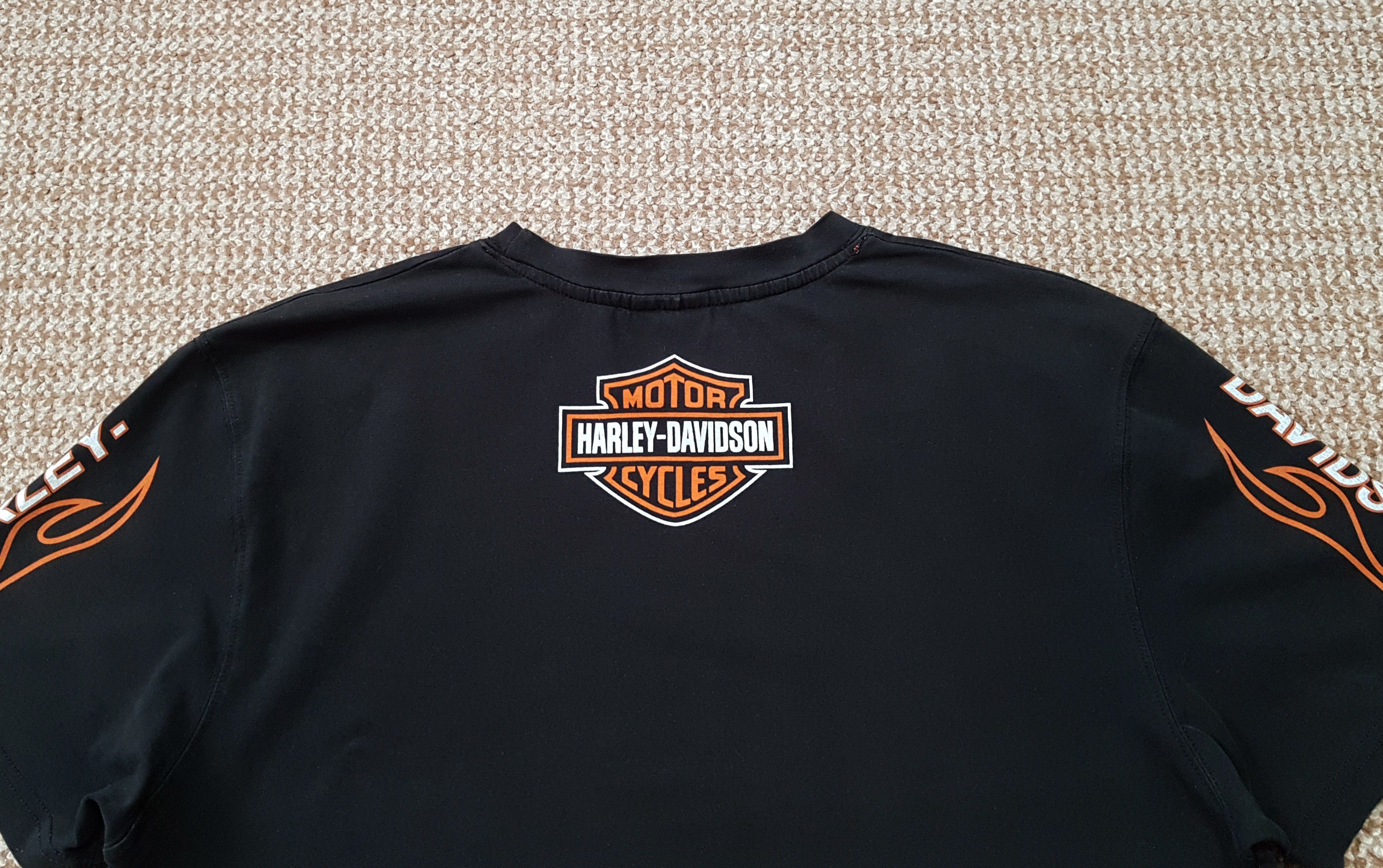 Harley Davidson Harley Davidson Vintage Clown Biker T Shirt made in USA Size US XL / EU 56 / 4 - 4 Thumbnail
