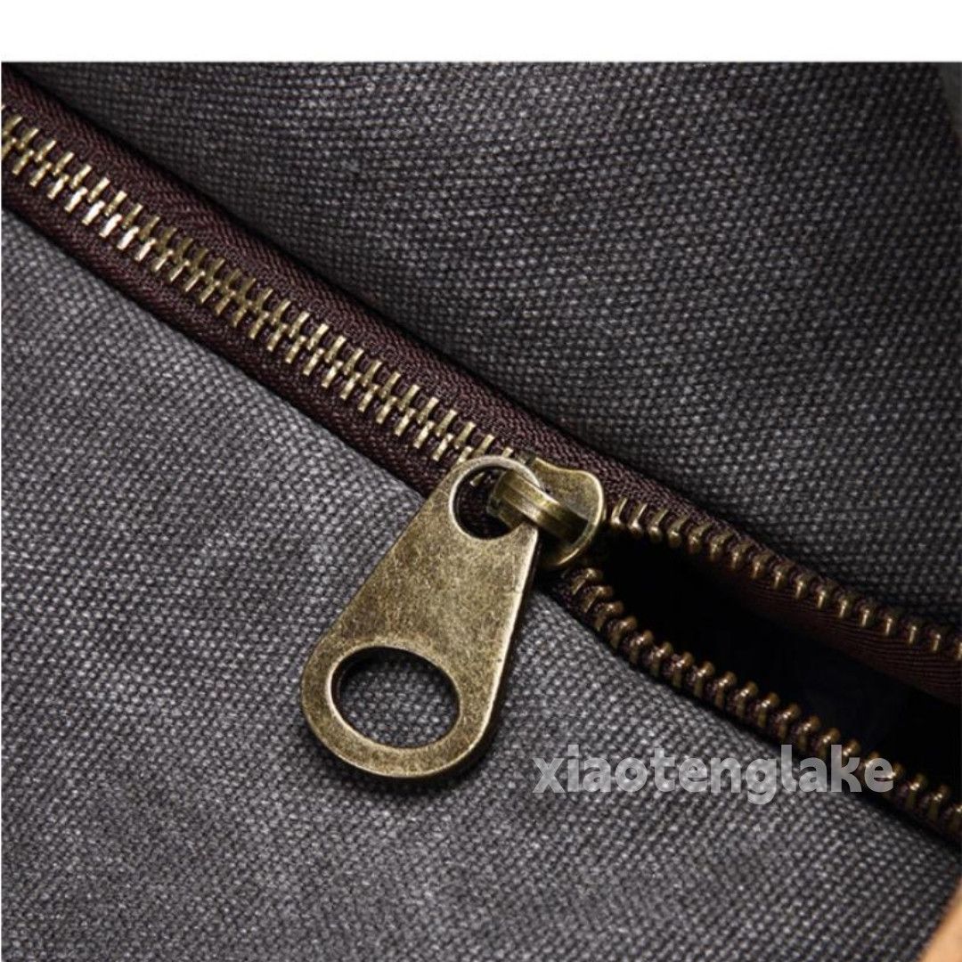 Designer × Vintage washed faded cleanfit yuppie messenger shoulder bag Size ONE SIZE - 9 Thumbnail