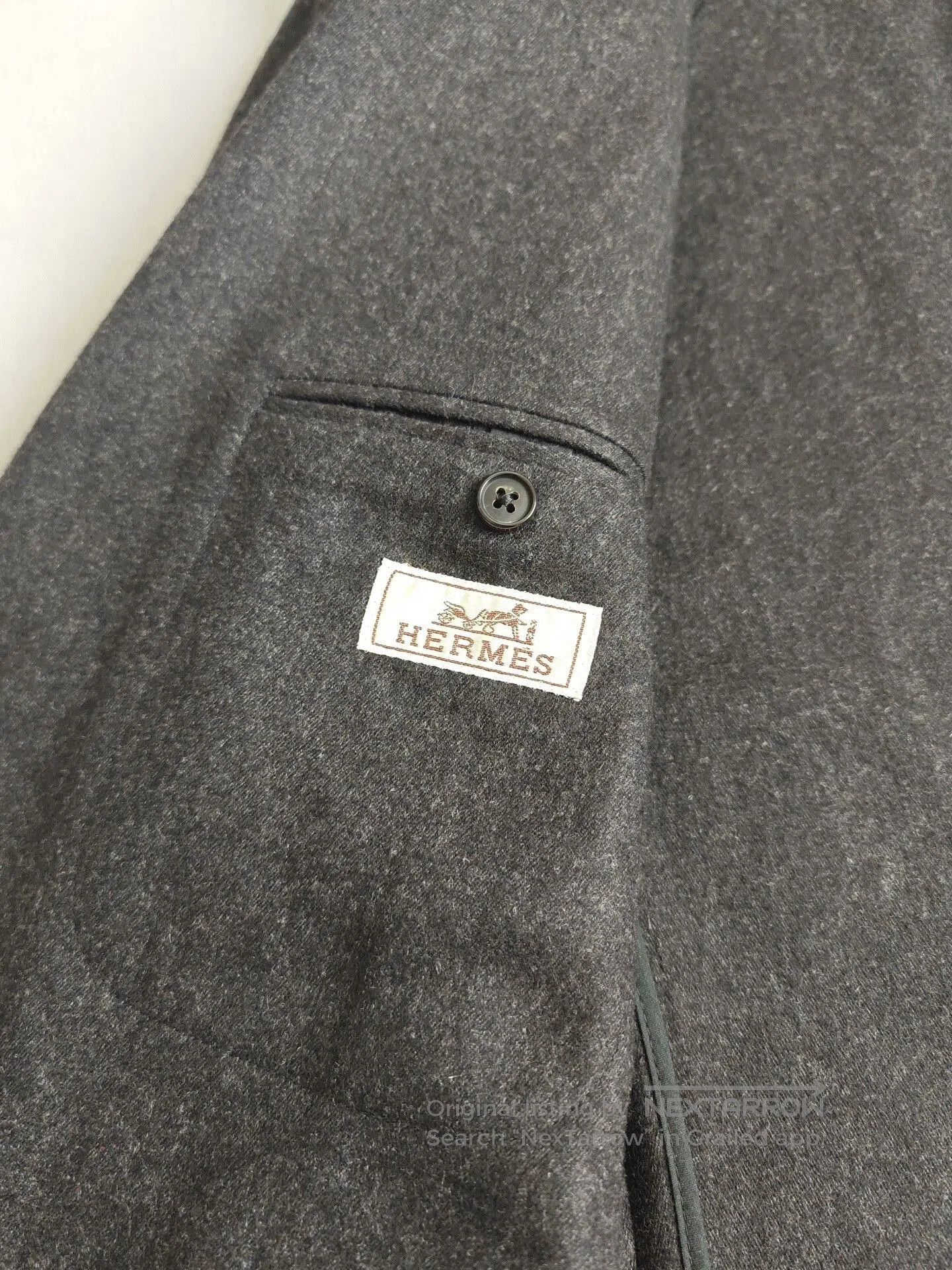 Hermes Hermes Men's Cashmere Suit Jacket. Size US L / EU 52-54 / 3 - 3 Thumbnail