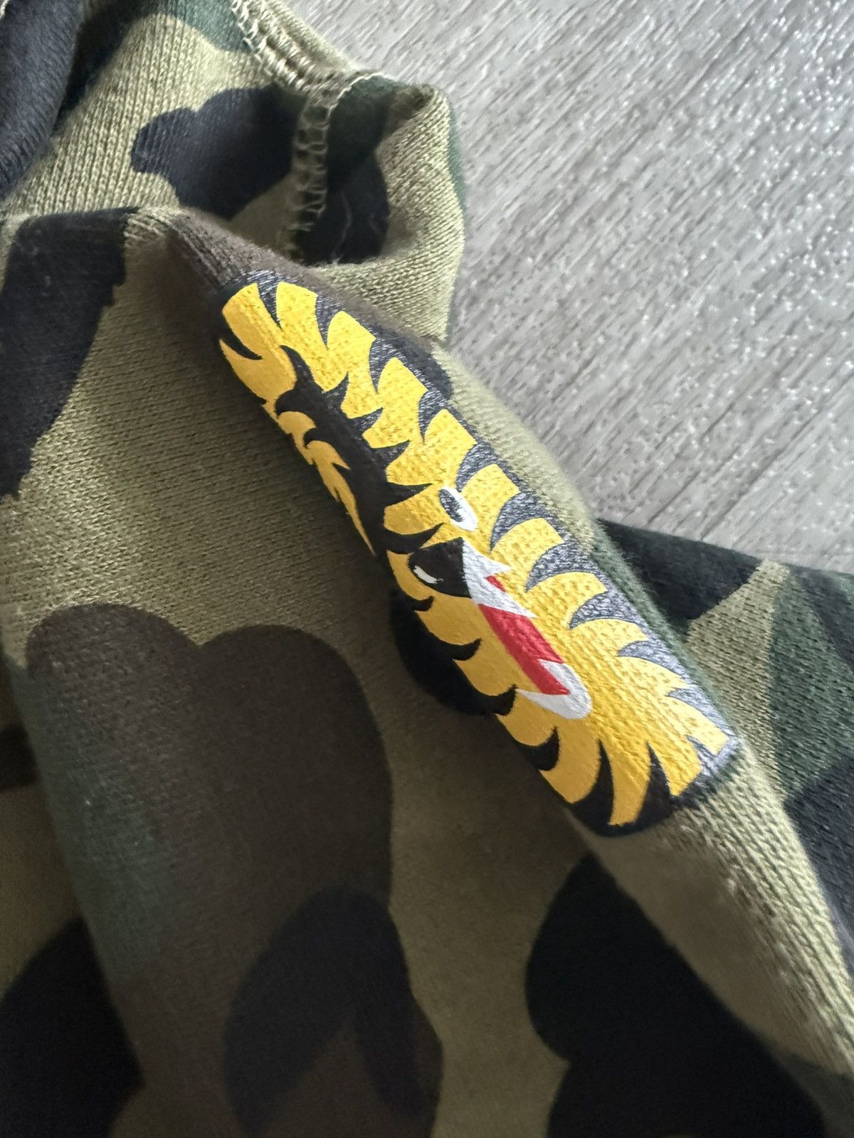 Bape Bape Green First Camo PONR Shark Full Zip Size US L / EU 52-54 / 3 - 7 Thumbnail