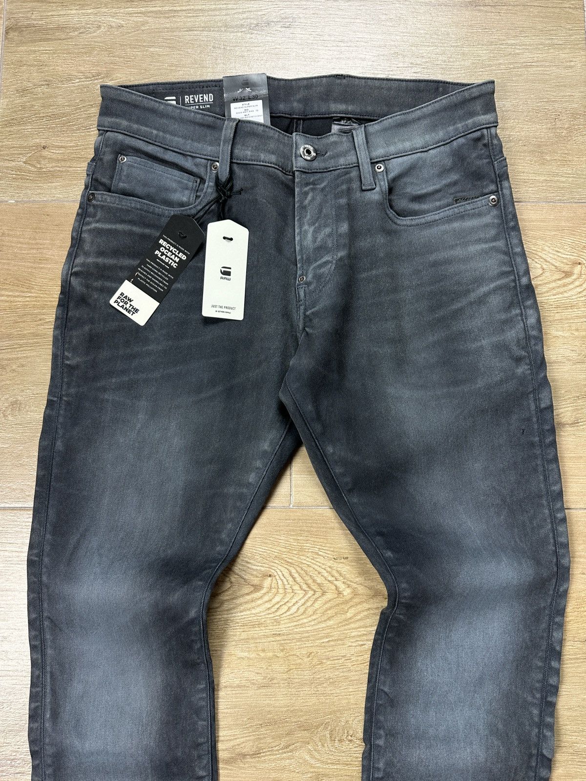 G-Star NEW🏷️ G-Star Raw Revend Super Slim Denim Jeans Size US 32 / EU 48 - 2 Thumbnail