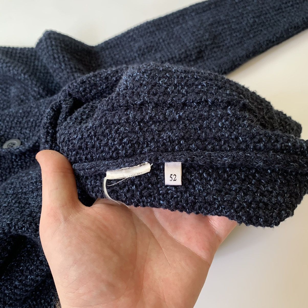 Other Falconeri Sweater Cardigan Blazer in Dark Blue 52 Italy Size 42R - 11 Thumbnail