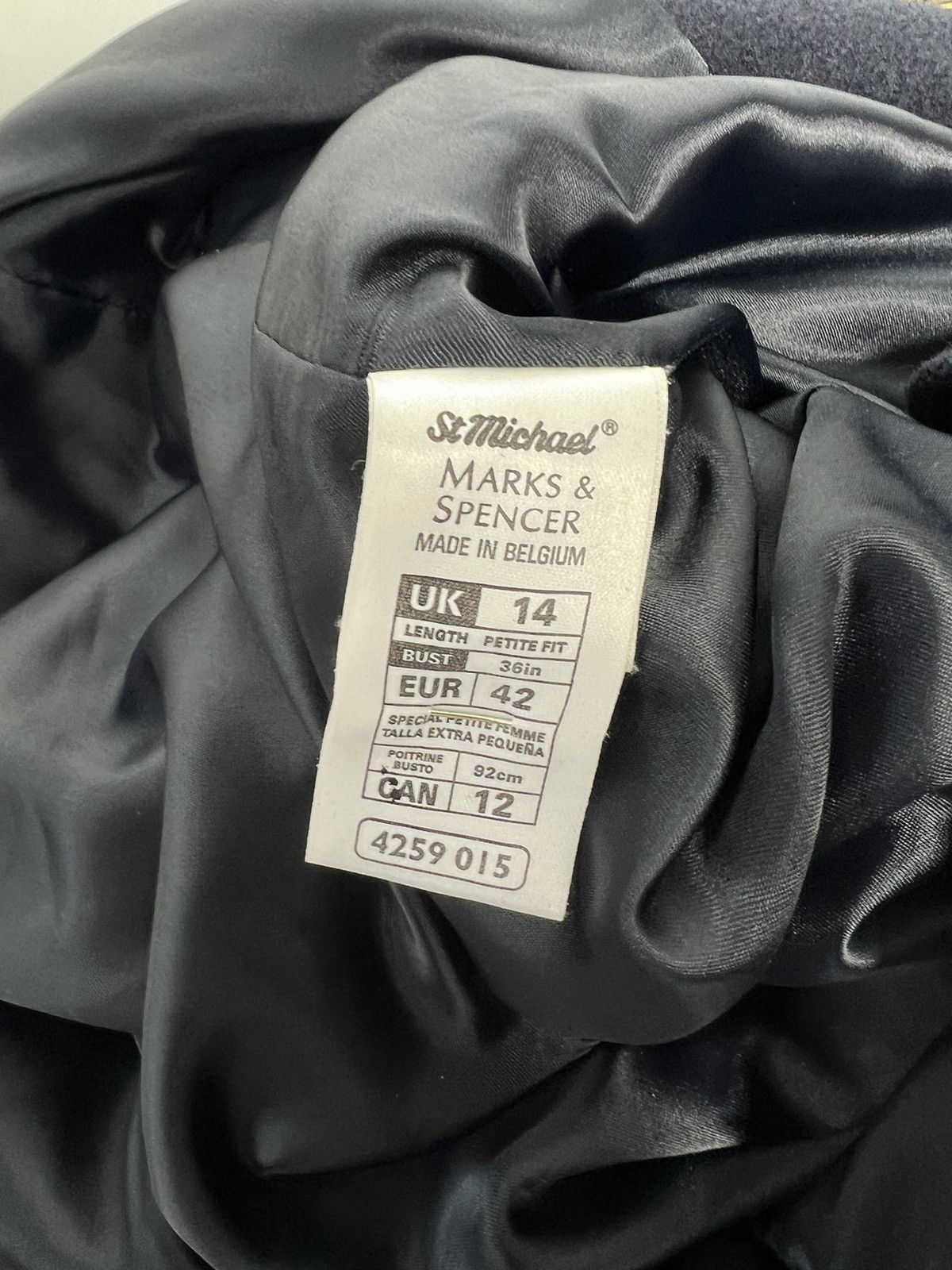 Vintage Double-Breasted Coat Marks & Spencer wool / cashmere vintage Size XL / US 12-14 / IT 48-50 - 4 Thumbnail