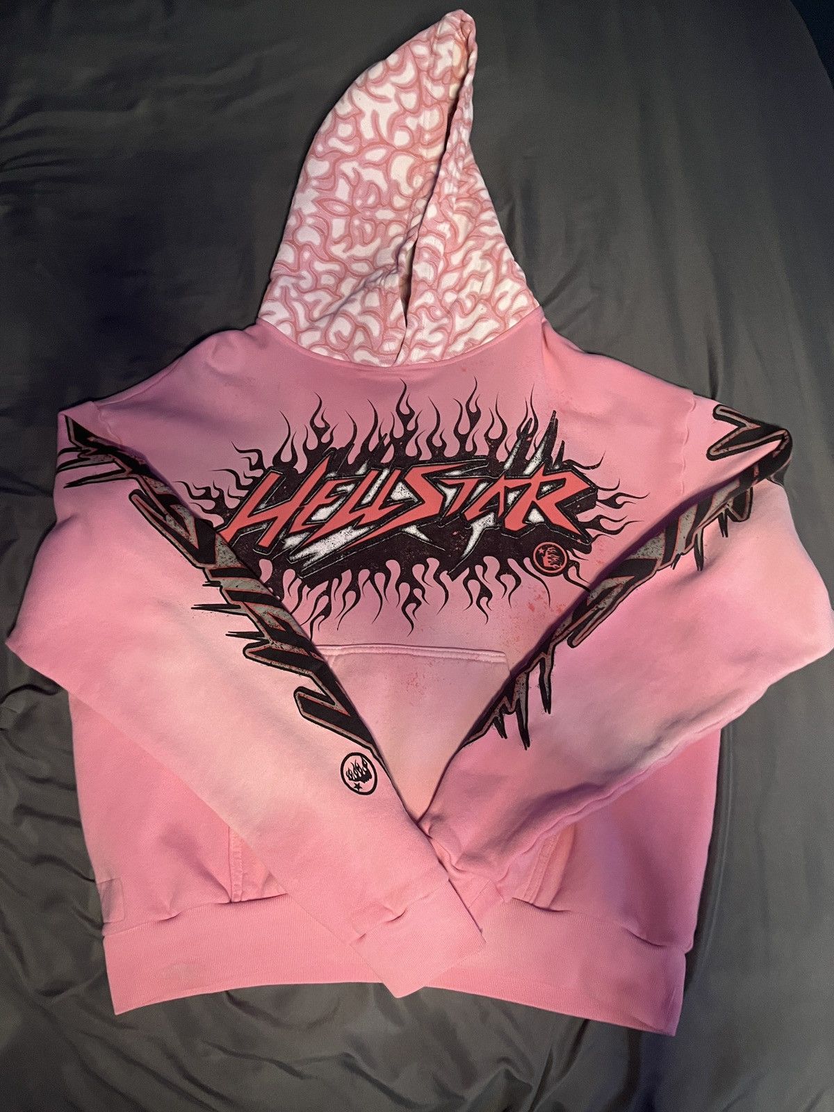 HELLSTAR Hellstar Pink Brainwashed Hoodie With Brain Size US S / EU 44-46 / 1 - 1 Thumbnail