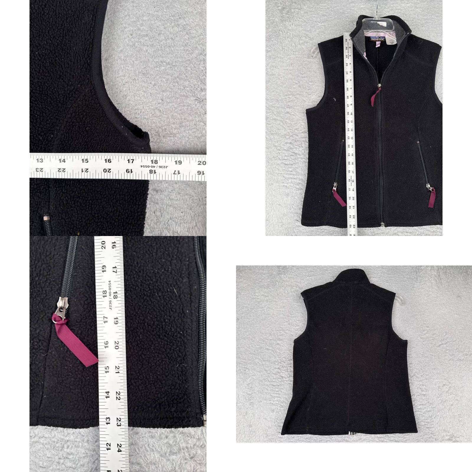 Patagonia Patagonia Synchilla Vest Womens M Black Full Zip Pockets Outdoor Size M / US 6-8 / IT 42-44 - 8 Thumbnail