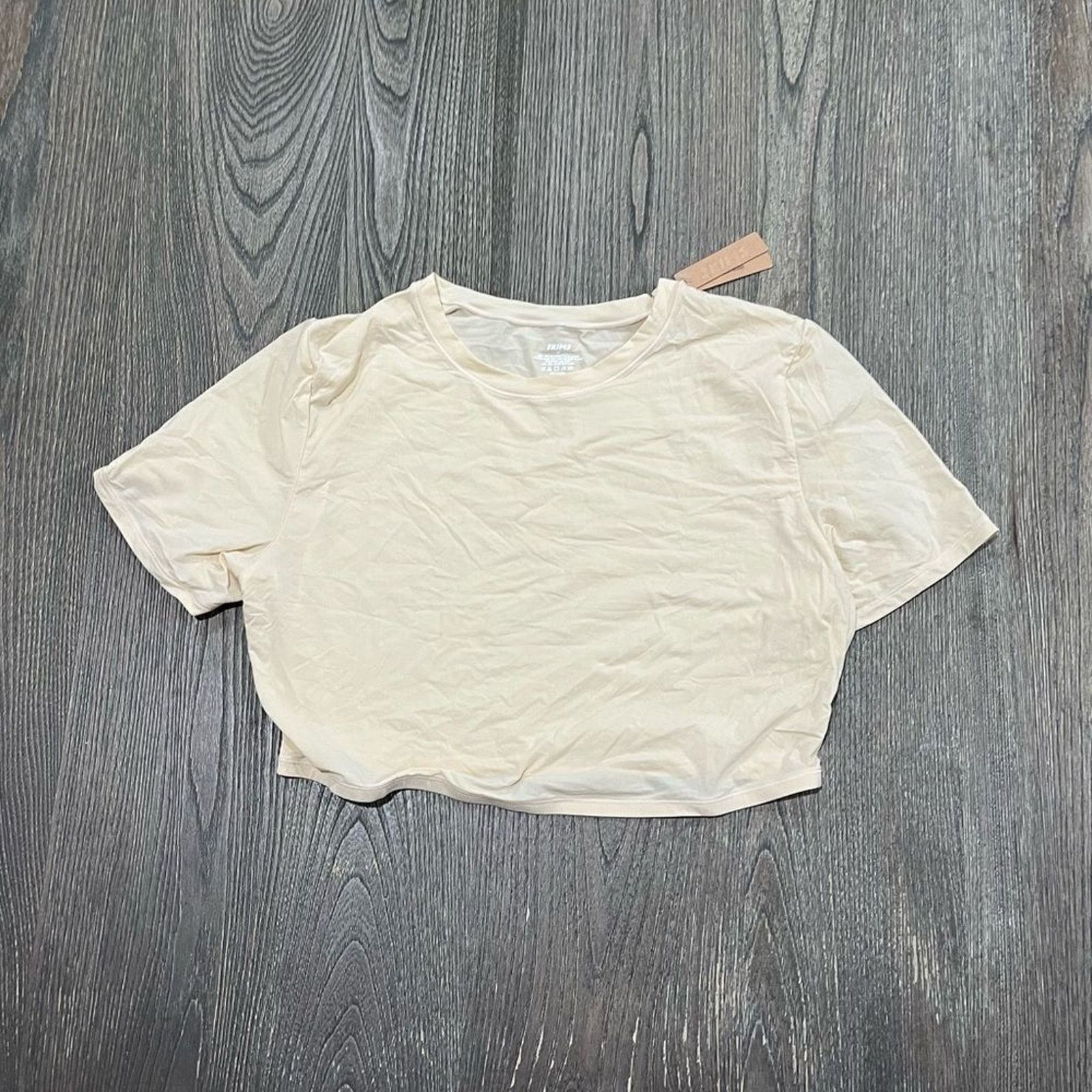 SKIMS NWT Skims Fits Everybody Super Cropped T-Shirt Crewneck 2X Size S / US 4 / IT 40 - 1 Thumbnail