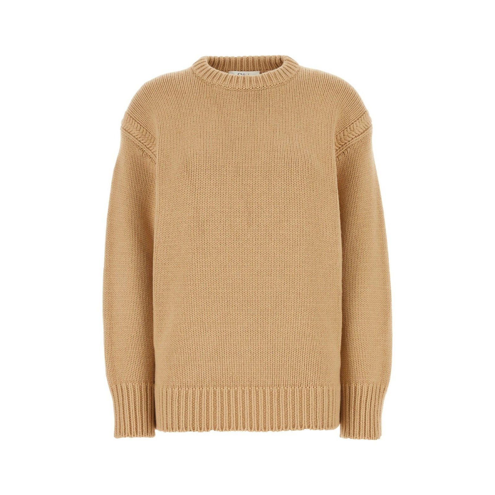 CHLOE Skin Pink Cashmere Blend Oversize Sweater New And Auth