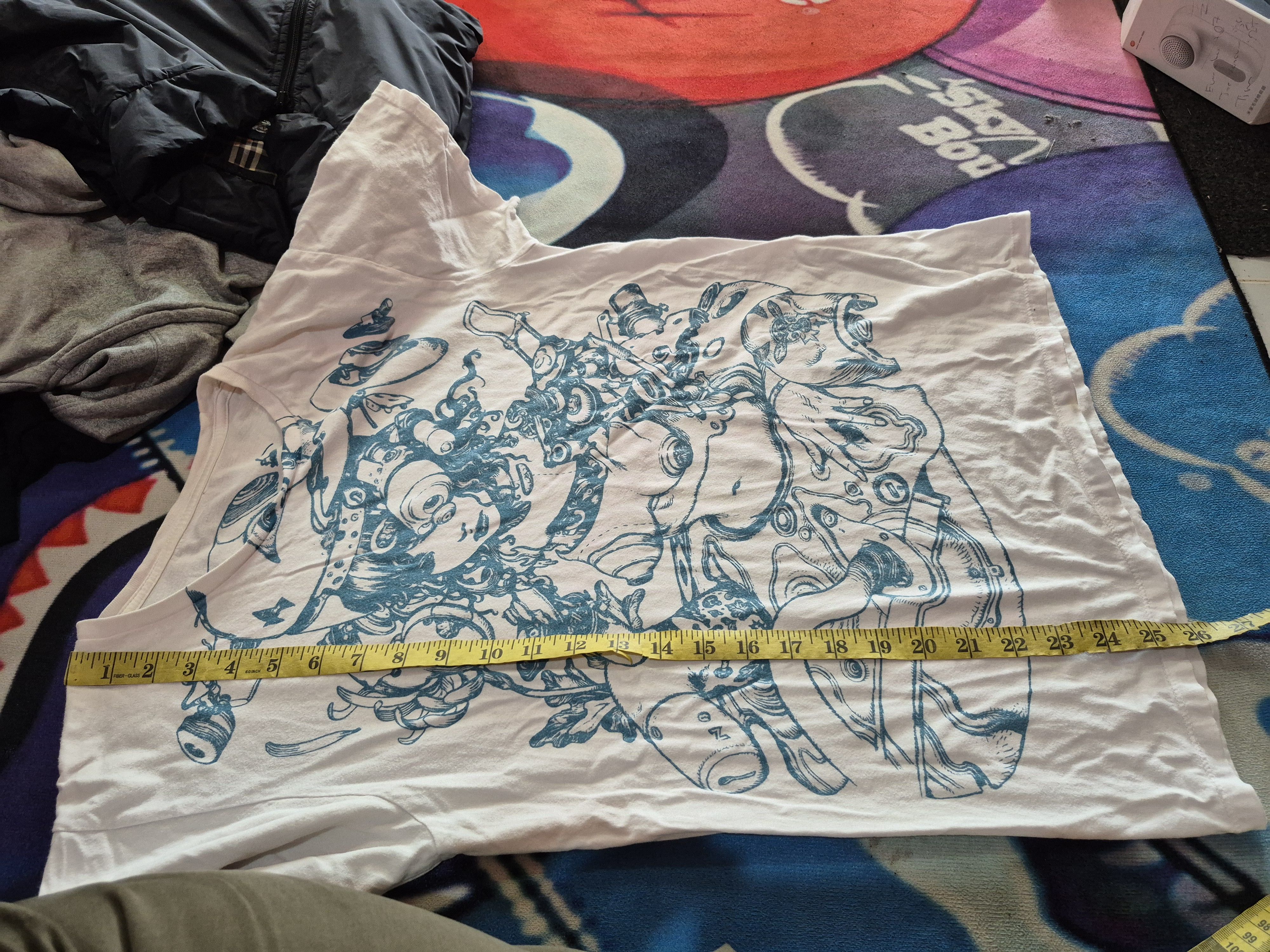 Japanese Brand 🔥 Japanese Anime Cartoon Cyborg Cyberpunk Tee Size US M / EU 48-50 / 2 - 11 Thumbnail