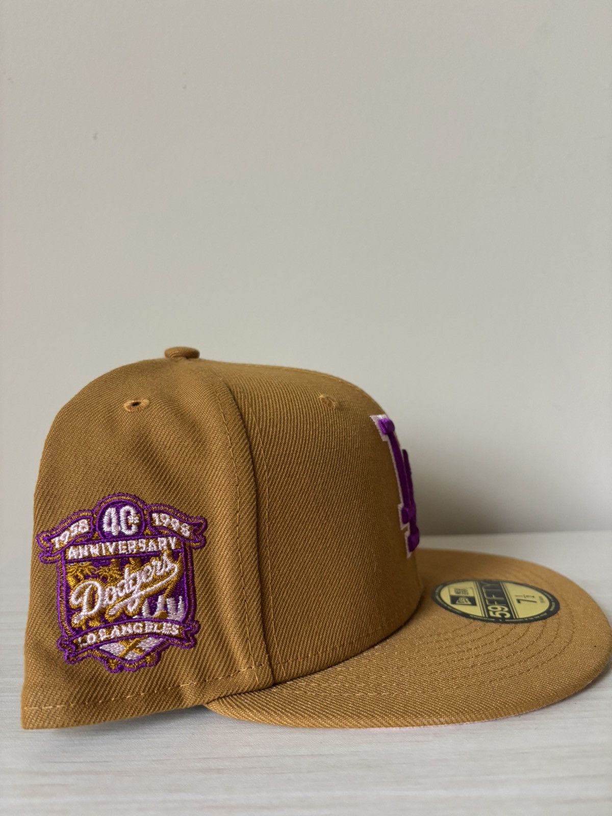 Topperz Los Angeles Dodgers Fitted Size 7 1/2 Topperz Size ONE SIZE - 3 Thumbnail