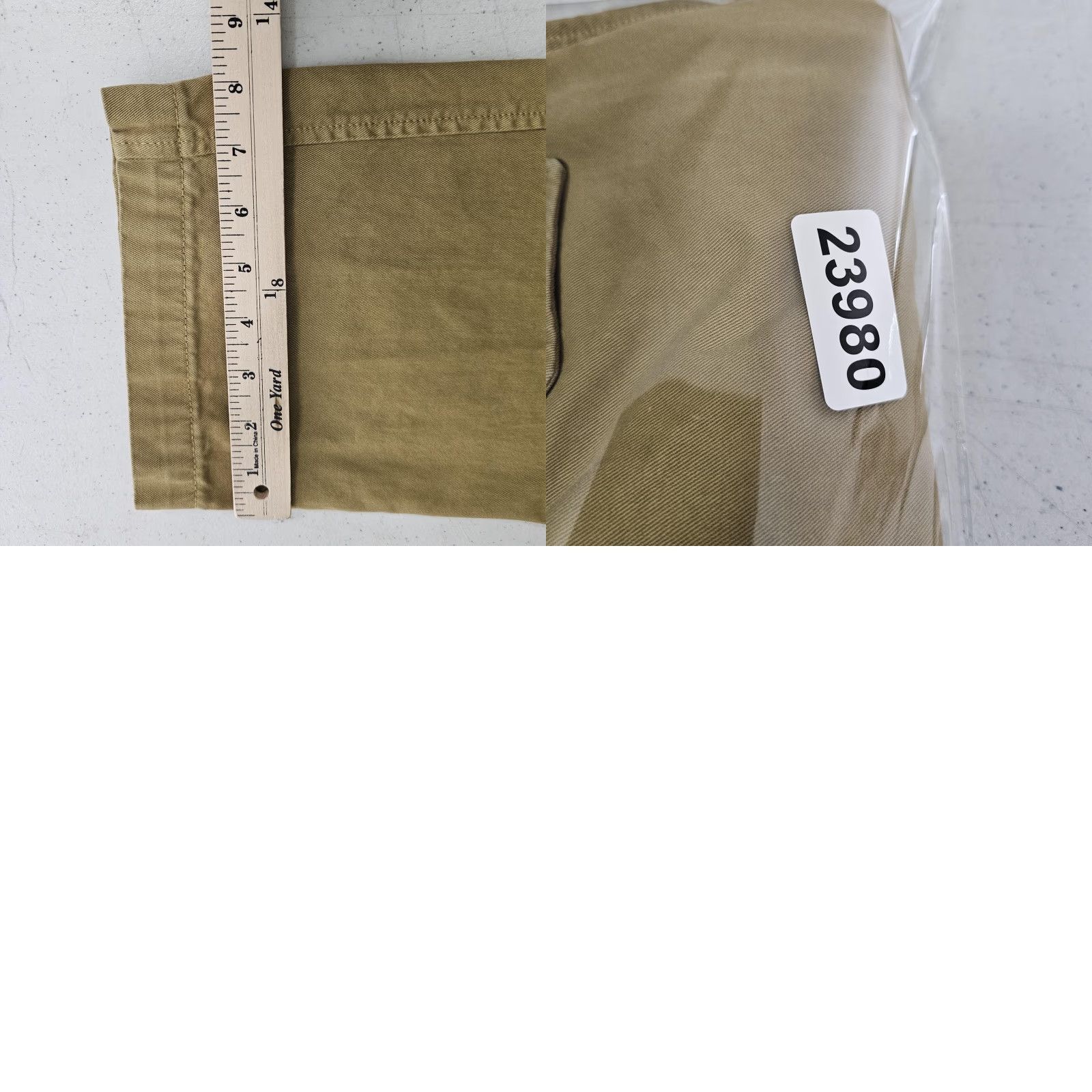 Levi's Levi's XX Chino Pants Mens 34x27 Khaki Flat Front Straight Casual Size US 34 / EU 50 - 9 Thumbnail