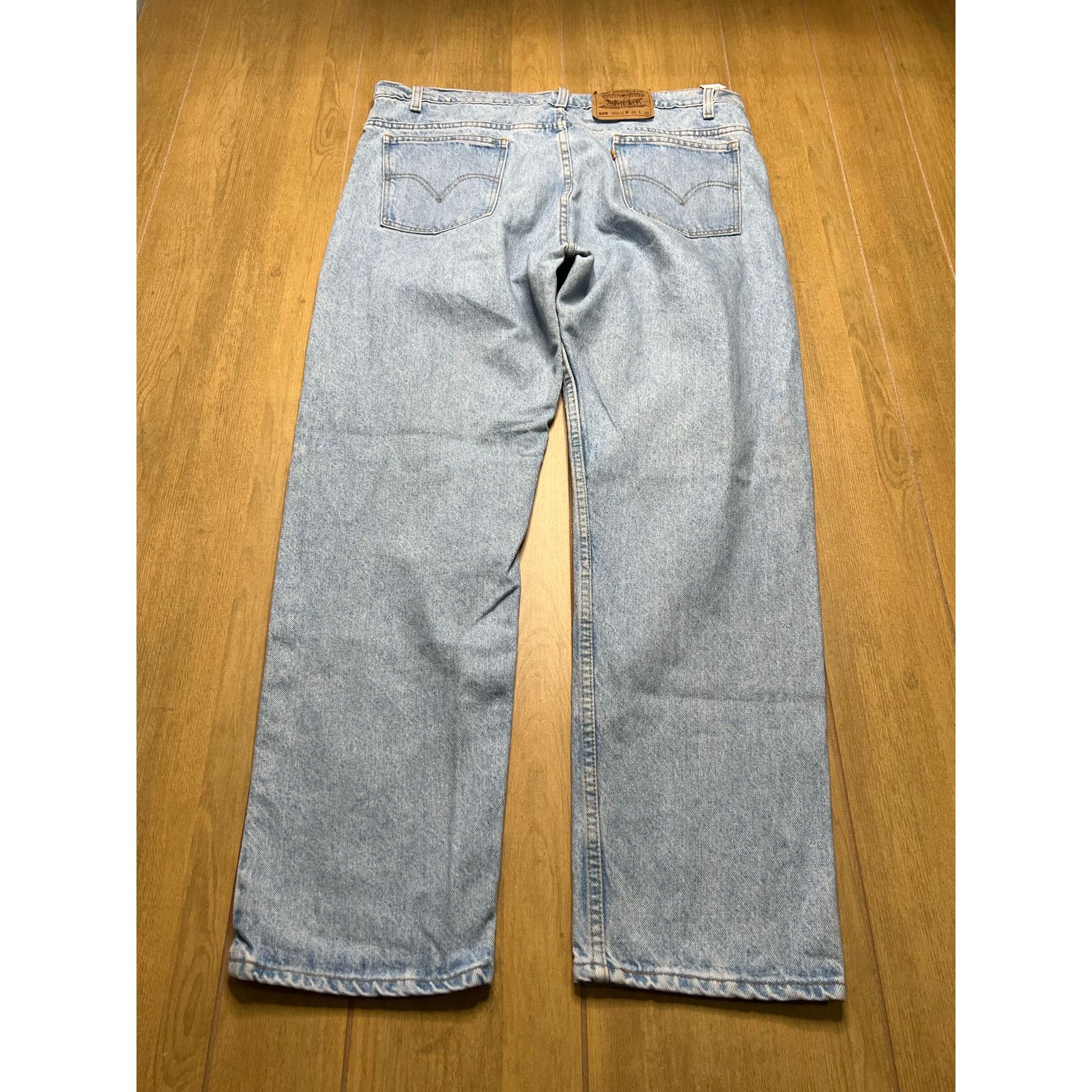 Levi's Levi’s 505 Regular Fit Straight Leg Jeans Brazil W40 L30 Size US 40 / EU 56 - 2 Thumbnail