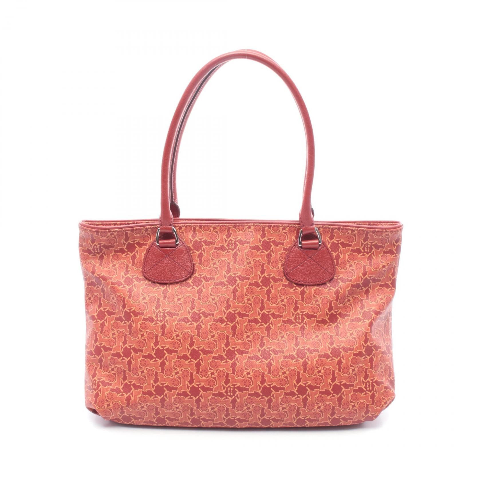 Celine Celine CELINE SULKY Coated Canvas Tote Bag Plastic / Synthetic Tote Bag DUTY FREE for USA Size ONE SIZE - 1 Thumbnail