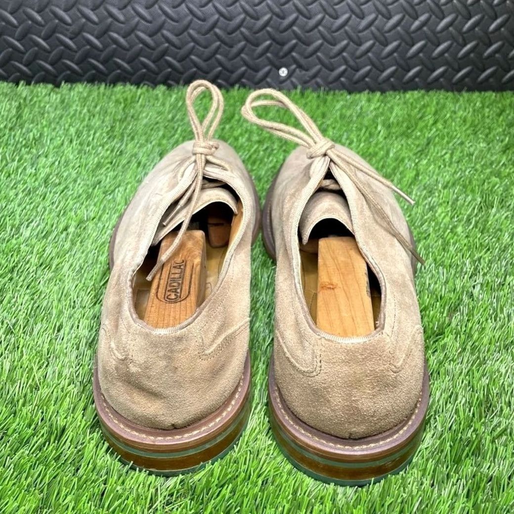 Aldo Aldo Oxfords Men's Size 10.5 Y2K Casual Tan Brown Suade Laced Up Size US 11 / EU 44 - 4 Thumbnail