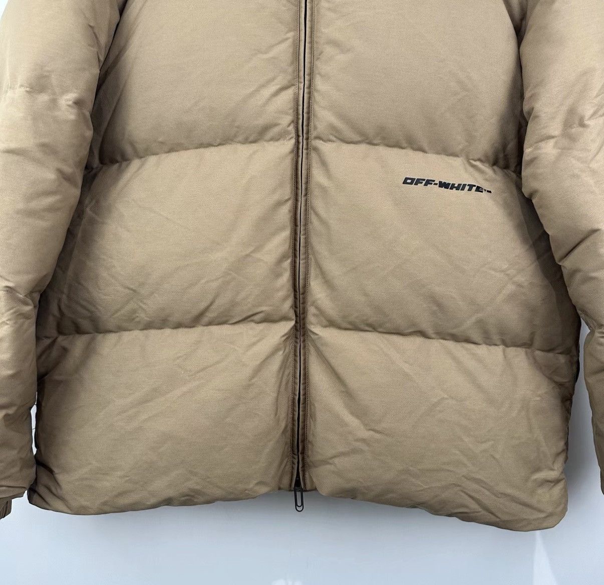 Off-White Off-White Letter Printed Down Jacket J42 Size US L / EU 52-54 / 3 - 3 Thumbnail