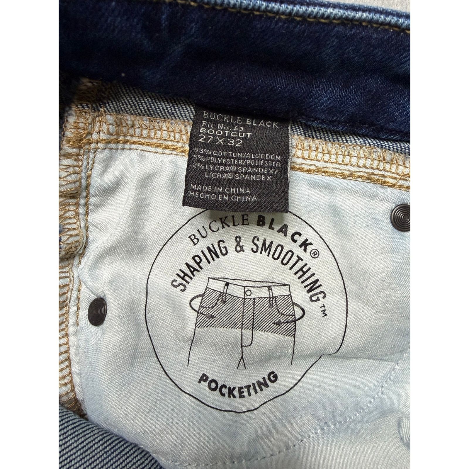Buckle Black Buckle Black Women’s Bootcut Jeans Size 27x32 Medium Wash Size 27" / US 4 / IT 40 - 4 Thumbnail