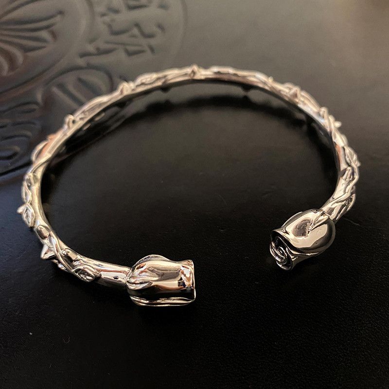 Jewelry Trendy Elegant Rose Bracelets Size ONE SIZE - 3 Thumbnail