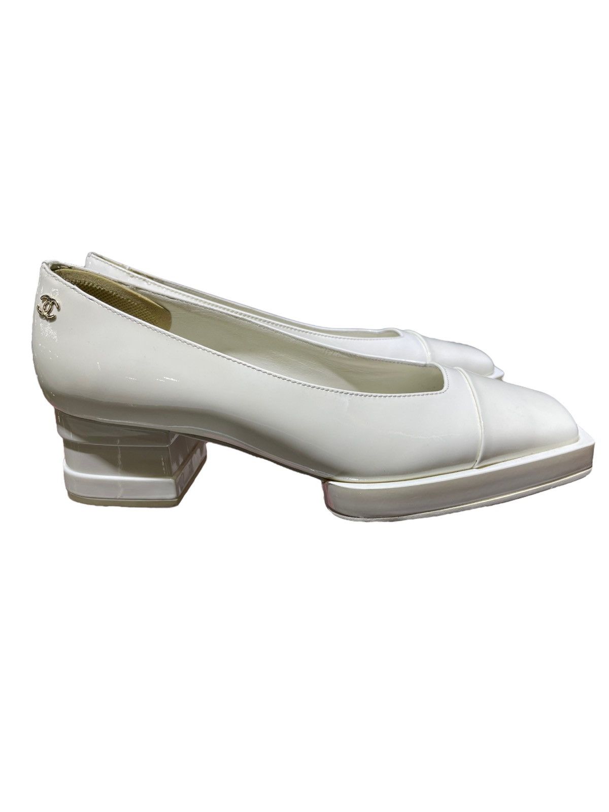 Chanel Chanel Square Toe Heels - No Box Size US 5 / IT 35 - 8 Thumbnail