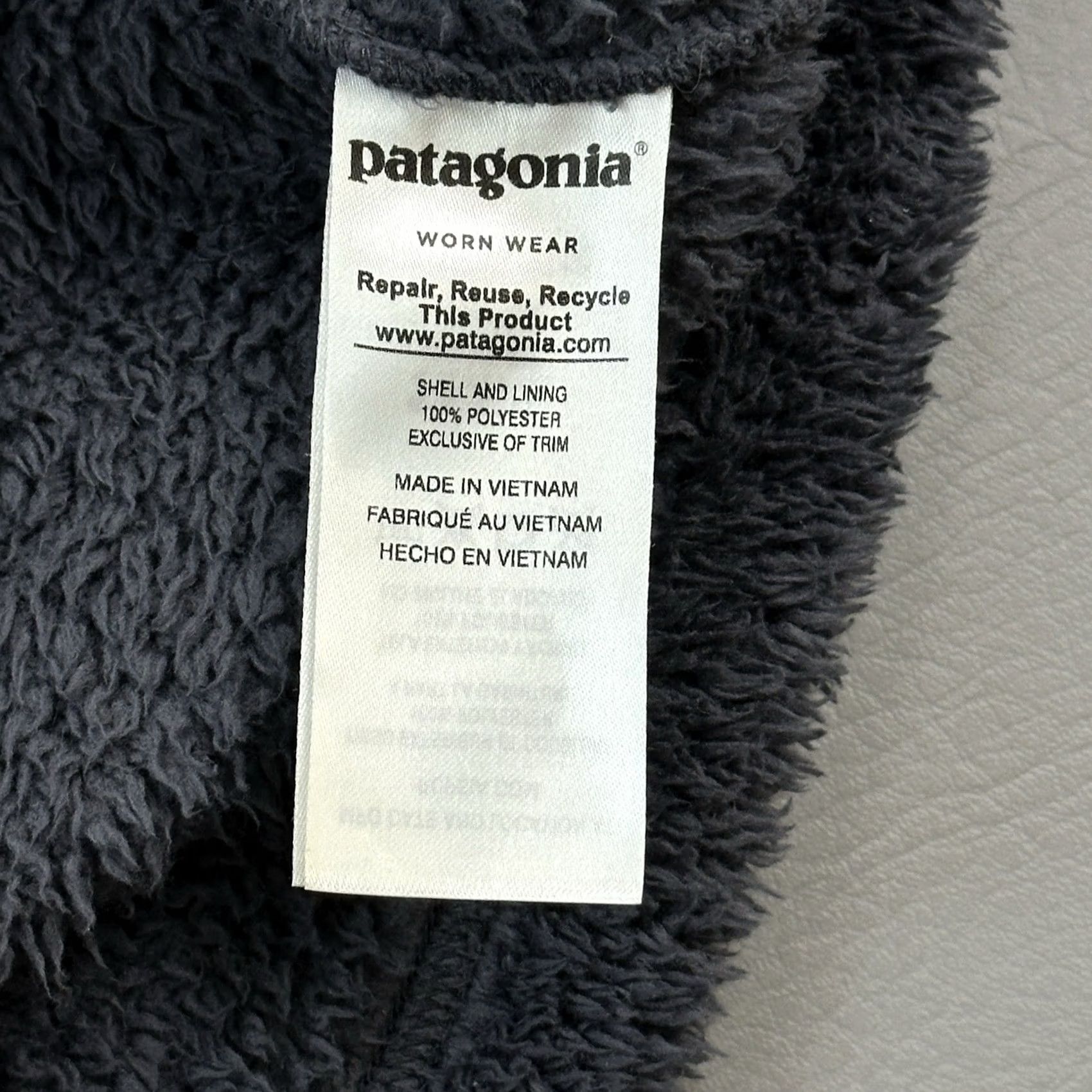 Patagonia Patagonia Los Gatos Jacket Women's XL Gray 1/4 Zip Fuzzy Fleece Pullover Hiking Size XL / US 12-14 / IT 48-50 - 7 Thumbnail