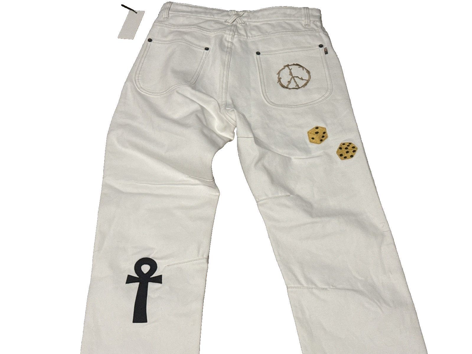 Honor the Gift Honor The Gift Mens Icon 1988 Denim Bone White Butterfly Size US 28 / EU 44 - 5 Thumbnail