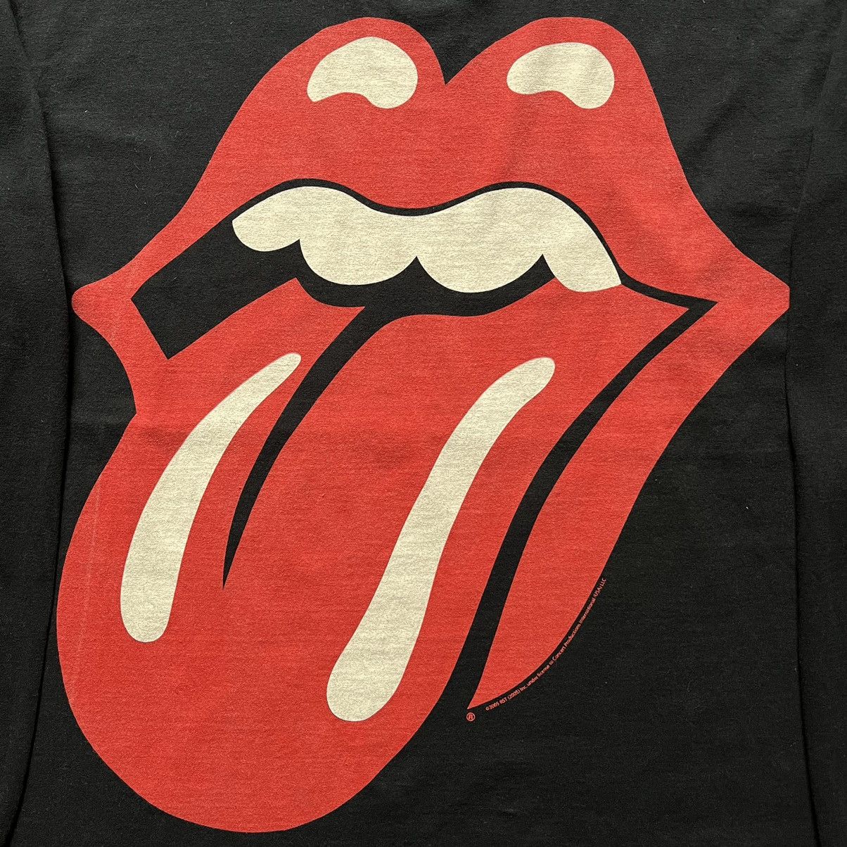 Band Tees × The Rolling Stones × Vintage 00s ROLLING STONES 05/06 A BIGGER BANG LIP & TONGUE Tee Size US L / EU 52-54 / 3 - 3 Thumbnail