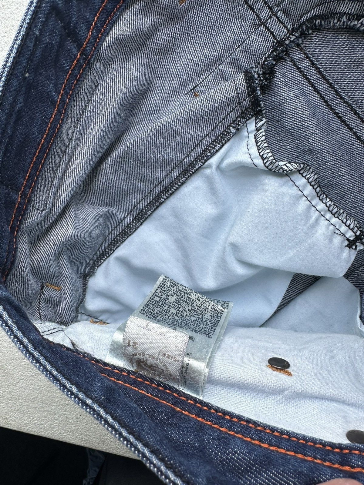 Diesel VNTG 🚨 Y2K Diesel Industry shorts Streetwear blue faded Size US 31 - 10 Thumbnail