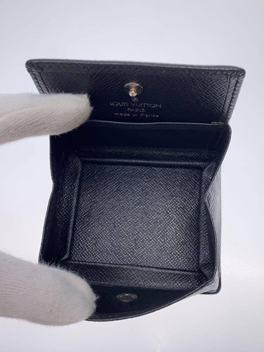 Louis Vuitton Louis Vuitton Taiga Coin Purse Black Size ONE SIZE - 4 Thumbnail