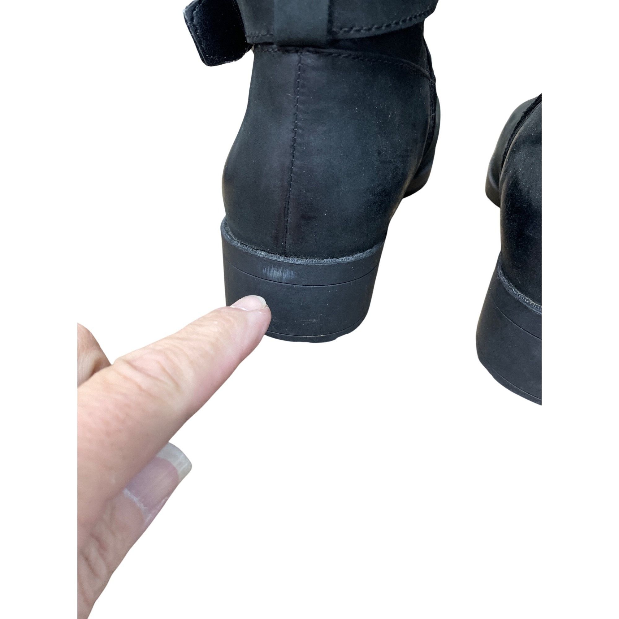 Cole Haan Cole Haan Womans Black leather Knee Equestrian Riding Boots Size US 9 / IT 39 - 10 Thumbnail