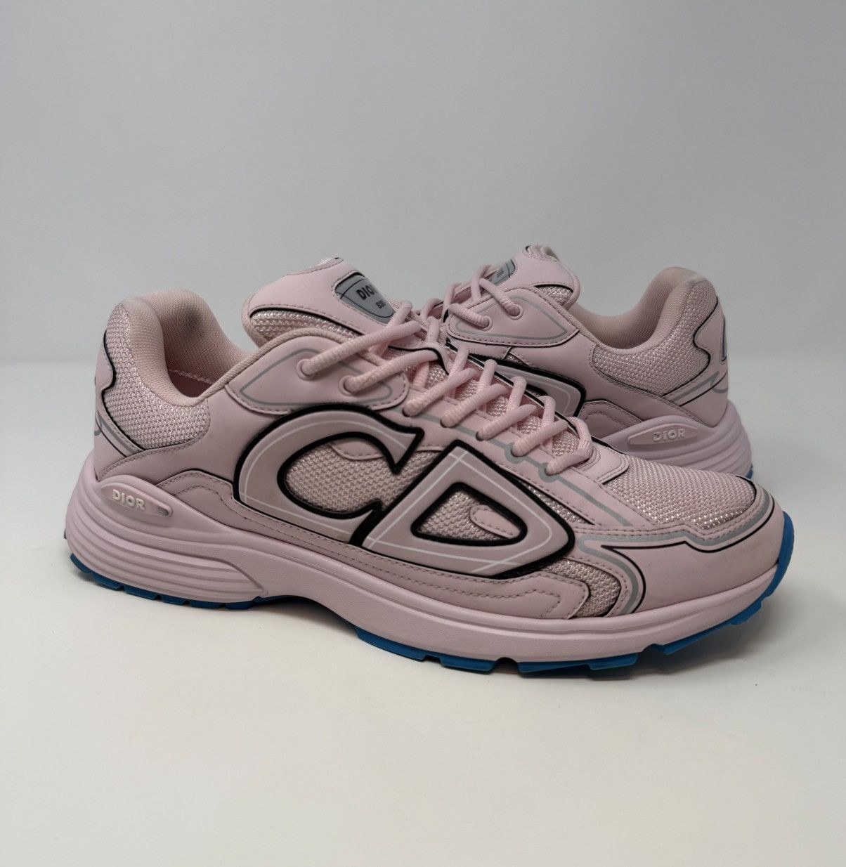 Dior Dior B30 Sneaker Pale Pink/Blue Size US 10 / EU 43 - 1 Thumbnail