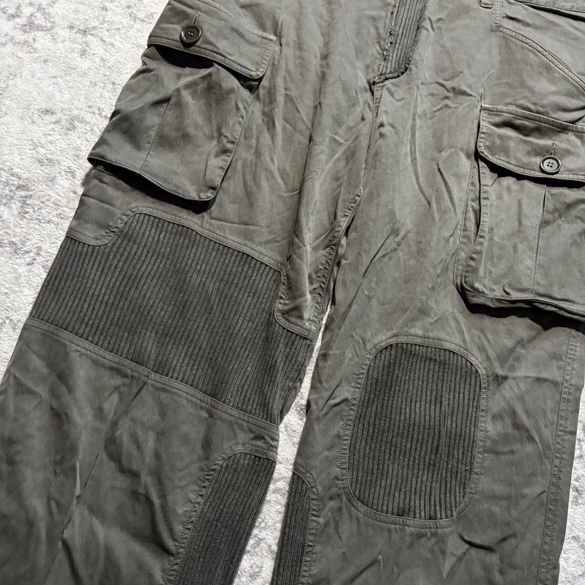 Share Spirit Homme Share Spirit Homme Ribbed Cotton Insert Cargo Pants | 44 Size US 38 / EU 54 - 3 Thumbnail