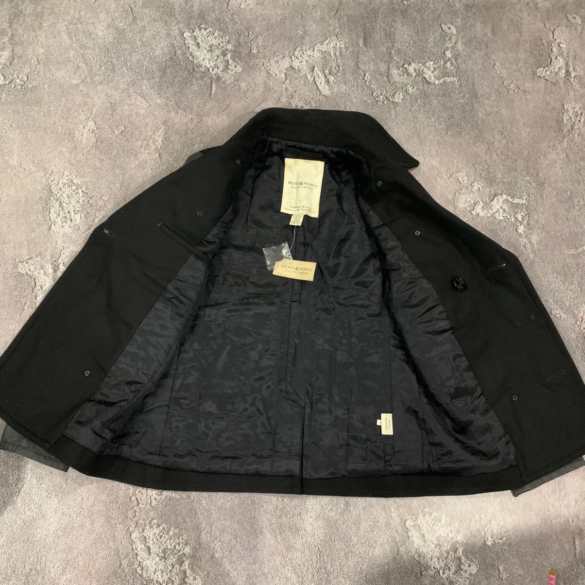 Polo Ralph Lauren Denim & Supply Ralph Lauren Jacket M Coat Wool Nylon Black Size US M / EU 48-50 / 2 - 16 Thumbnail