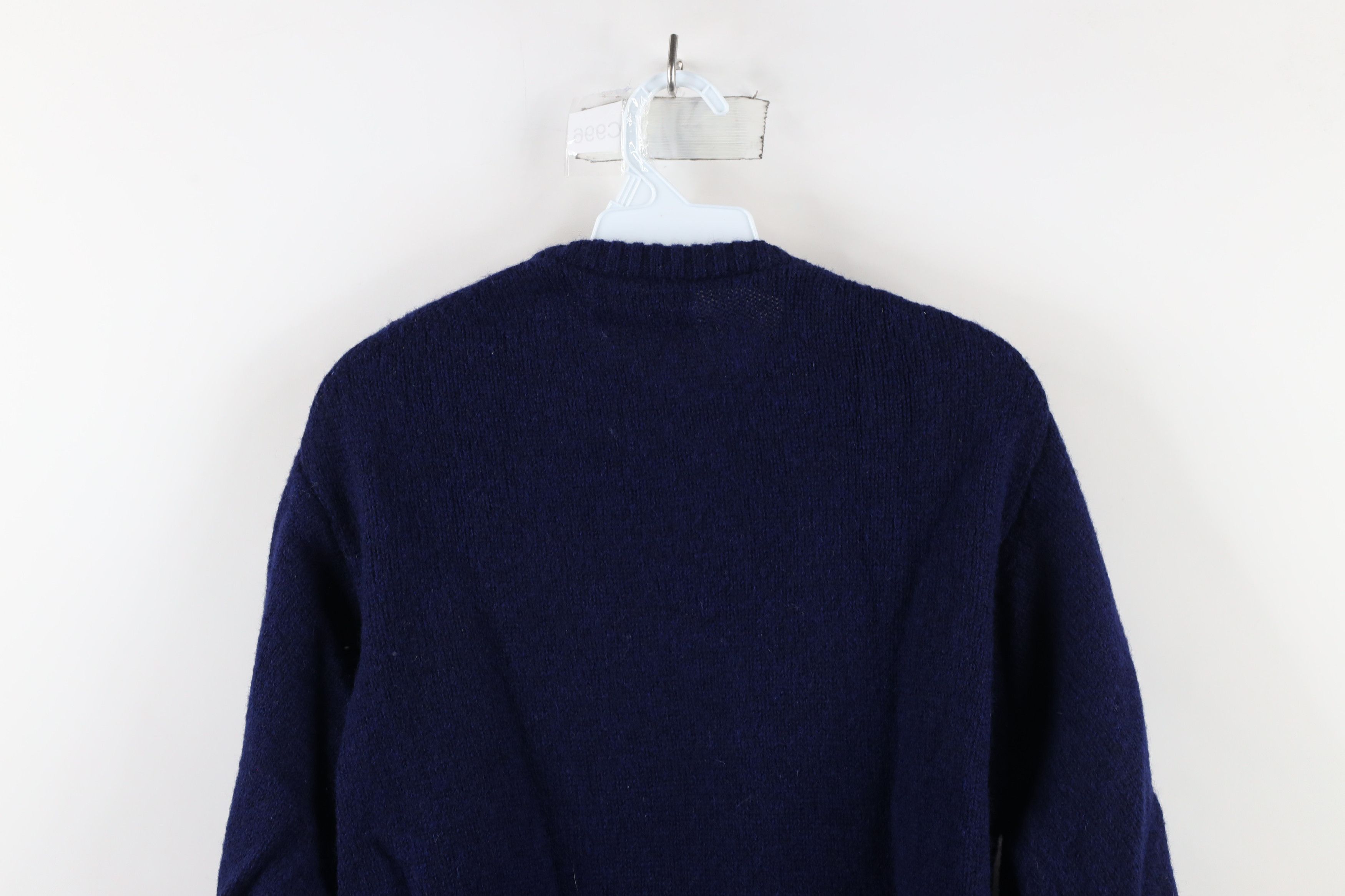 Vintage Vintage 70s Lord Jeff Spun Wool Knit Crewneck Sweater Plaid Size US L / EU 52-54 / 3 - 13 Thumbnail