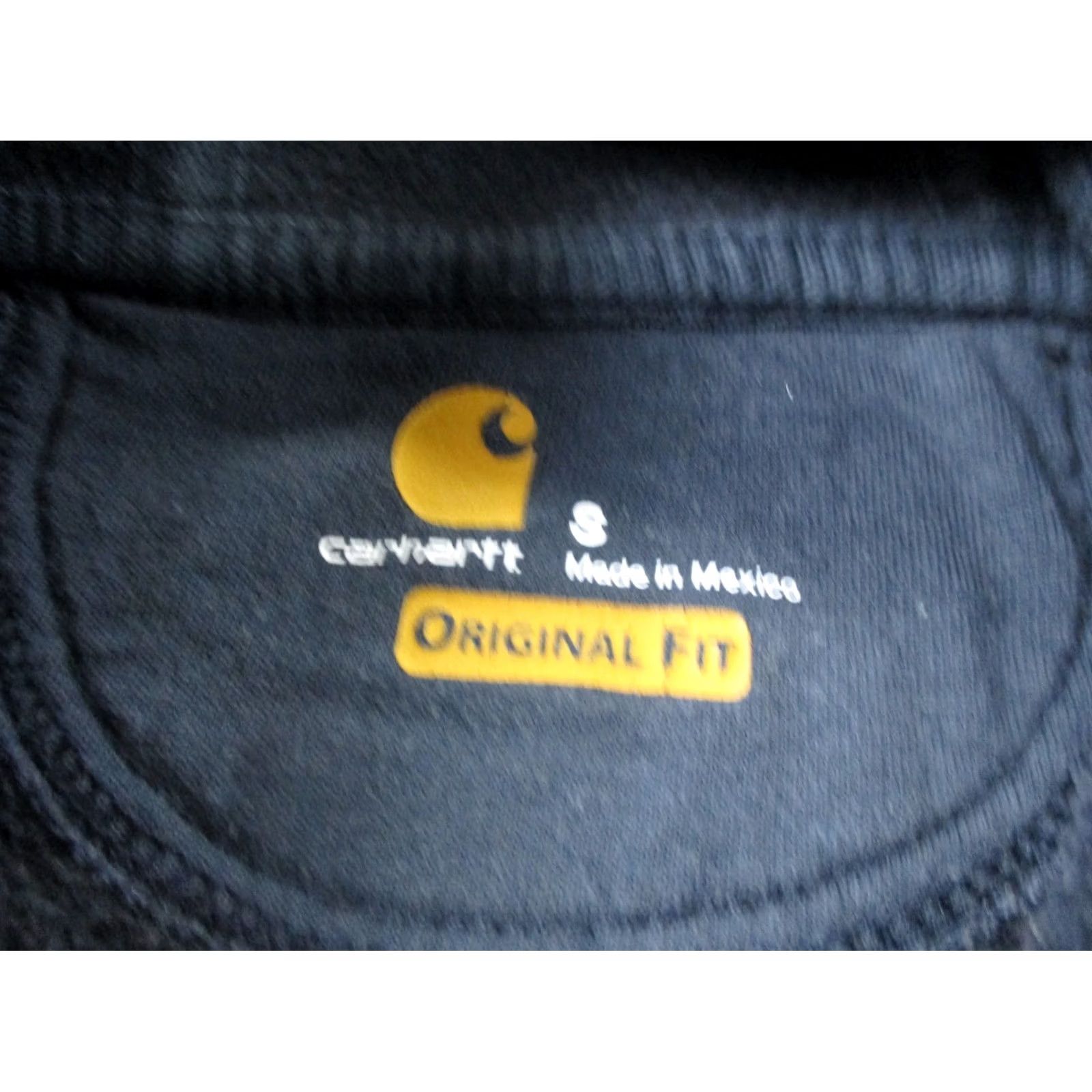 Carhartt Carhartt Hoodie Sweatshirt Men S Blue Pullover Work Outdoor Casual Heavy Logo Size US S / EU 44-46 / 1 - 6 Thumbnail