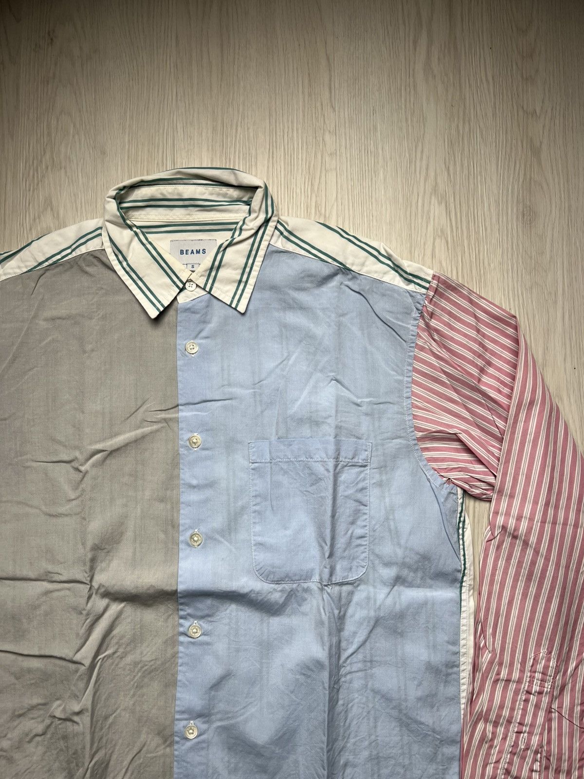 Beams Japan Beams Renconstructed Shirt Size US S / EU 44-46 / 1 - 3 Thumbnail