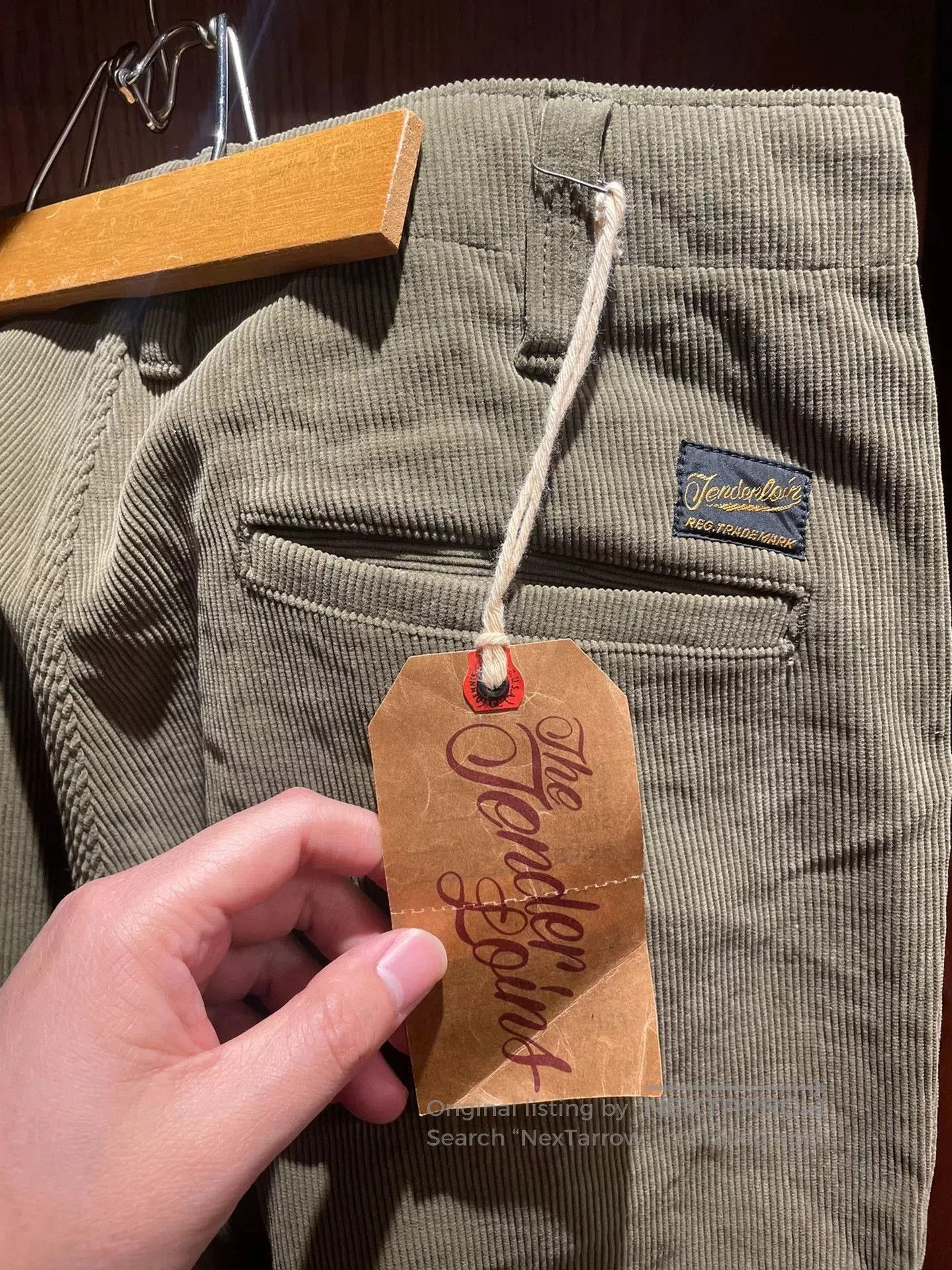 Tenderloin Tenderloin Army Green Corduroy Pants. Size US 36 / EU 52 - 3 Thumbnail