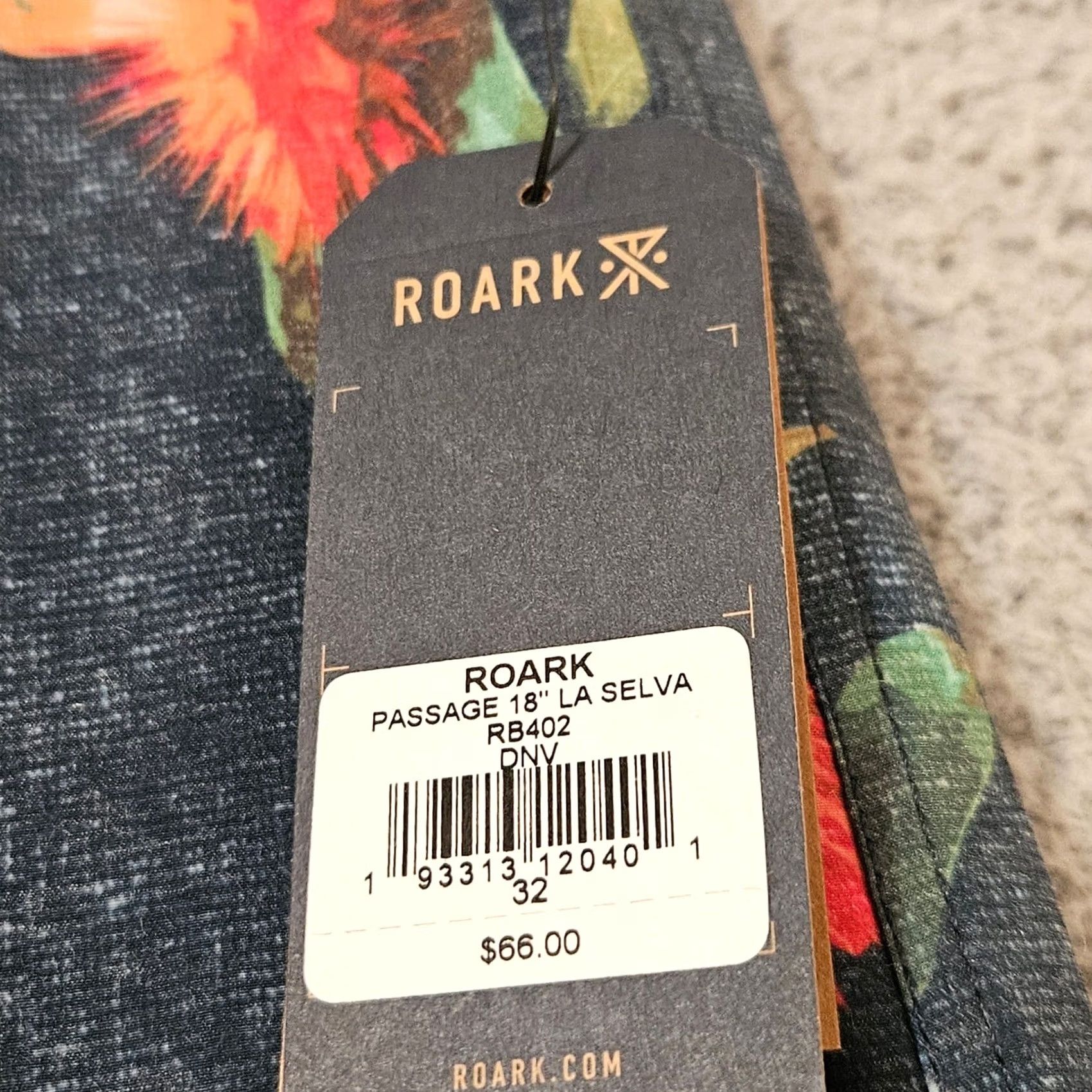 Roark Roark Mens Passage Board Shorts Swim Dark Navy Size 32 Size US 32 / EU 48 - 5 Thumbnail