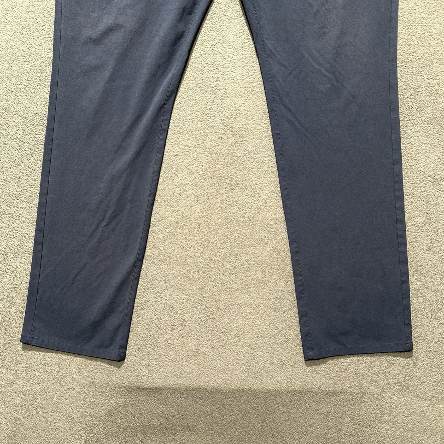 TravisMathew Travis Mathew Pants Mens 34 Blue 5-Pocket Golf Chino Stretch Size US 34 / EU 50 - 6 Thumbnail