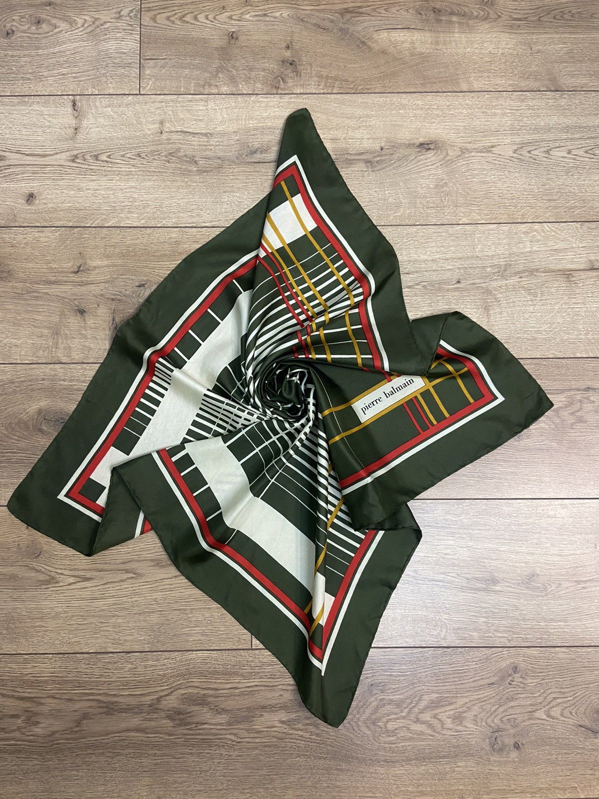 Pierre Balmain vintage silk scarf