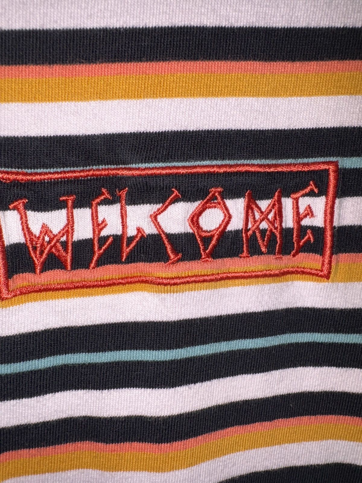 Welcome Skateboards welcome striped tee Size US L / EU 52-54 / 3 - 4 Thumbnail